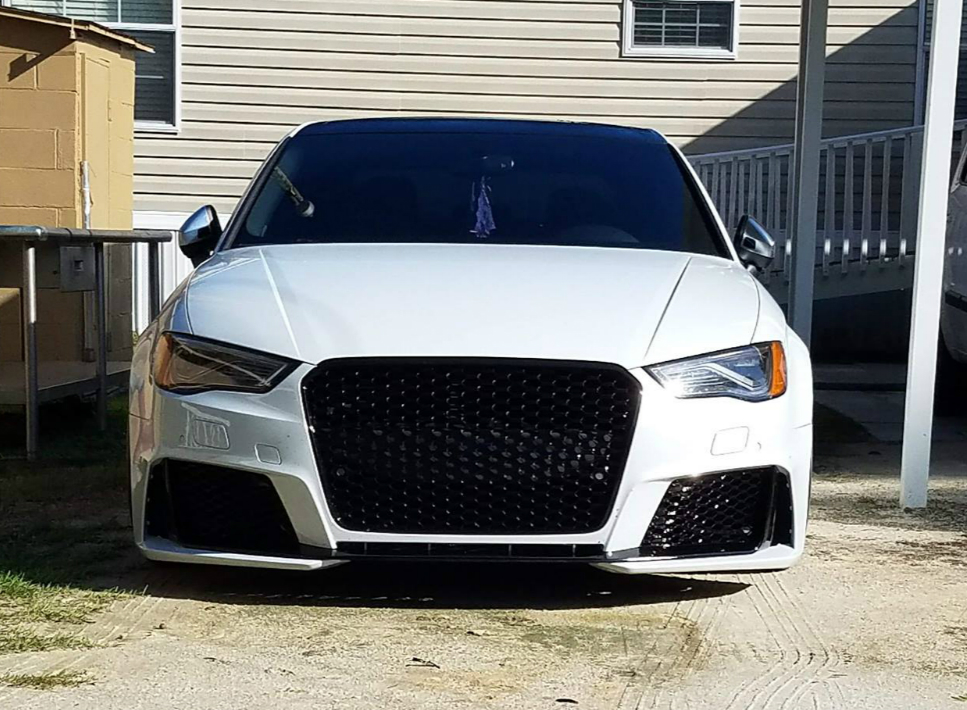 2014-2016 Audi A3 S3 8V to RS3 Front Bumper Conversion Kit
