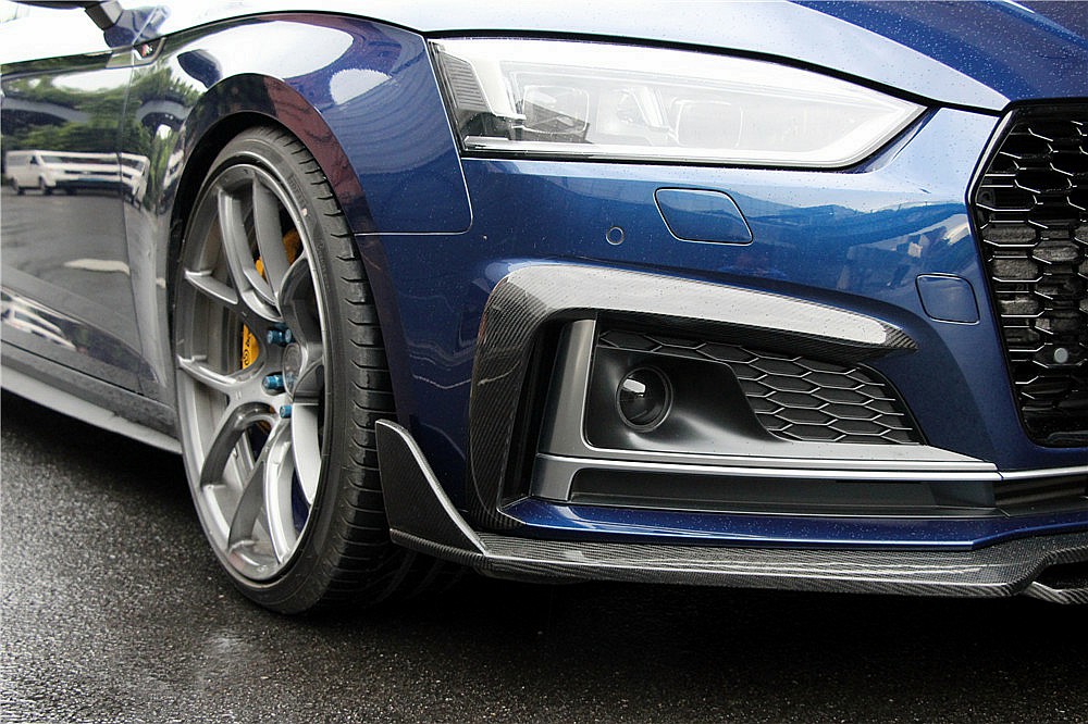 Karbel Audi B9 Audi S5 Carbon Fiber Front Lip - Winn Autosports