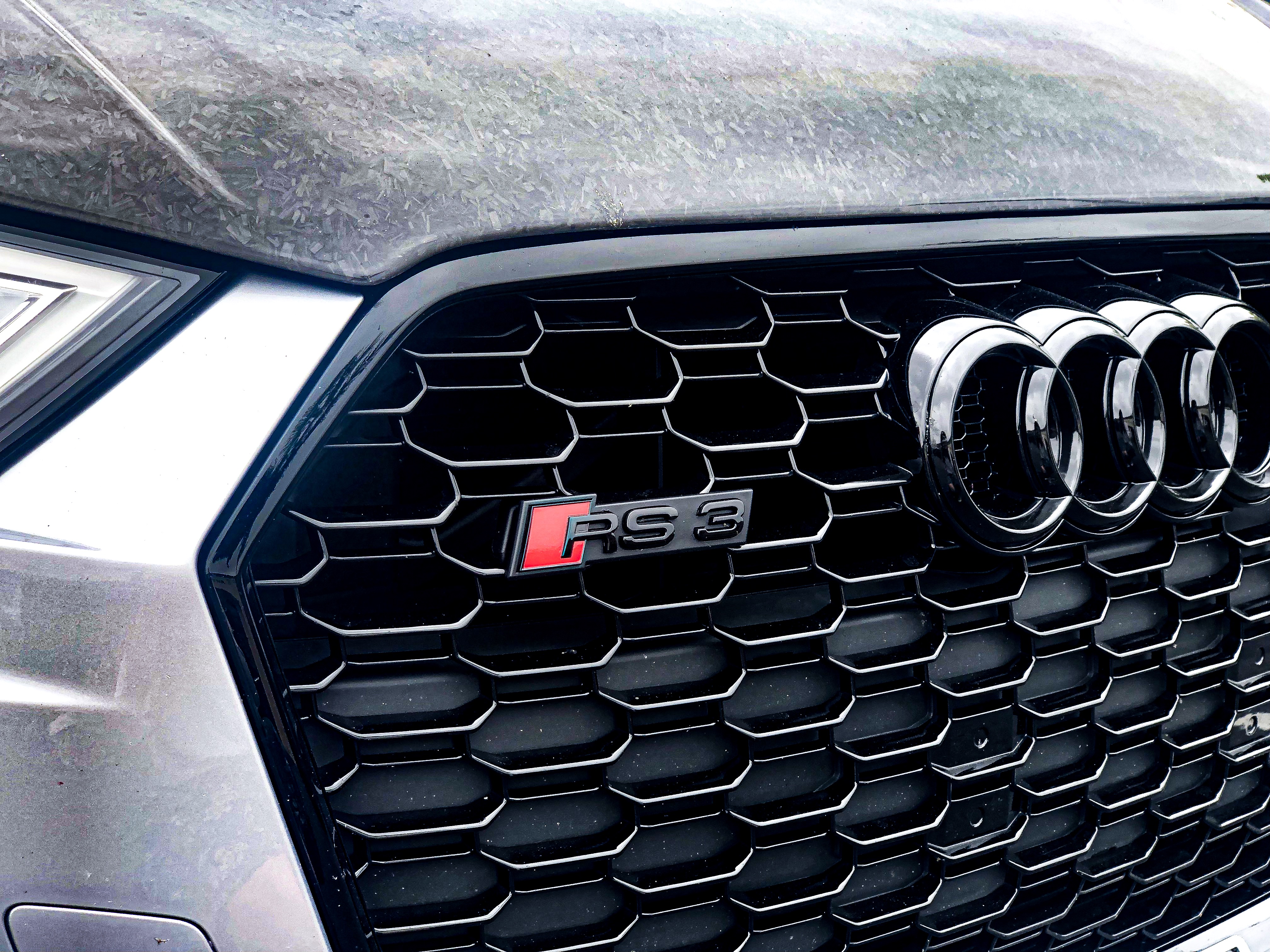 Audi 2014-2018 A3 S3 RS3 8V V-S Style Carbon Fiber Rear Spoiler