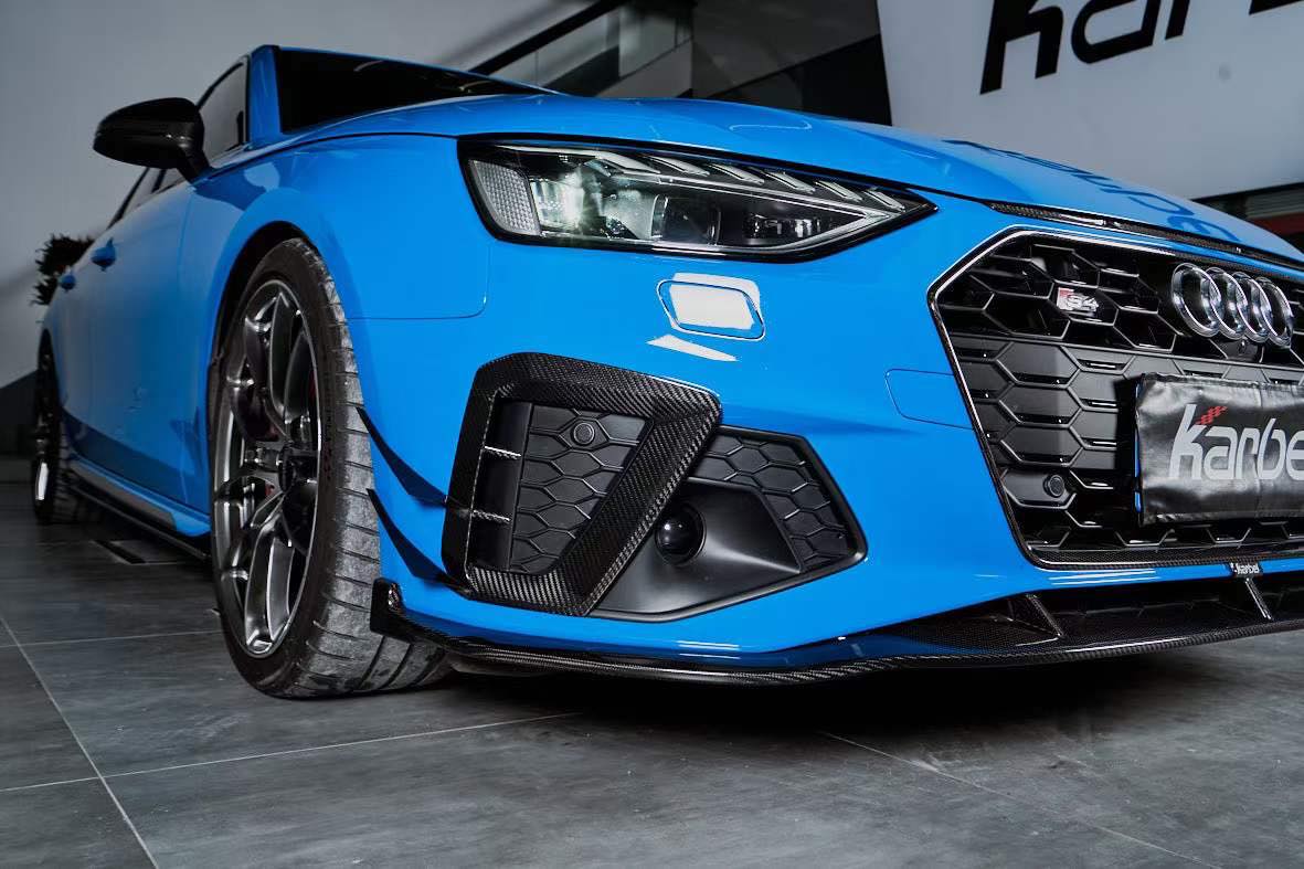 KARBEL AUDI B9.5 AUDI S4 CARBON FIBER CANARDS - Winn Autosports